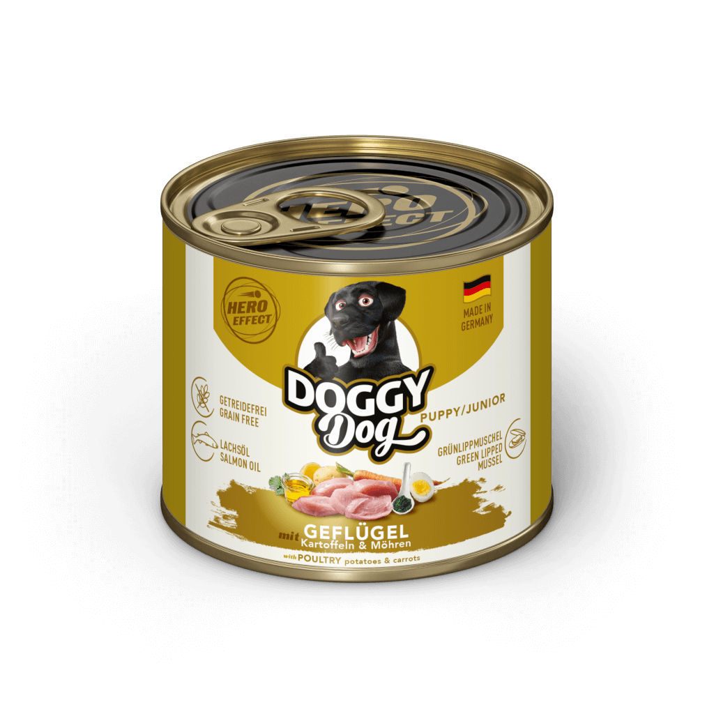 DOGGY Dog - Nassfutter Geflügel Junior 200 g - Hauptbild