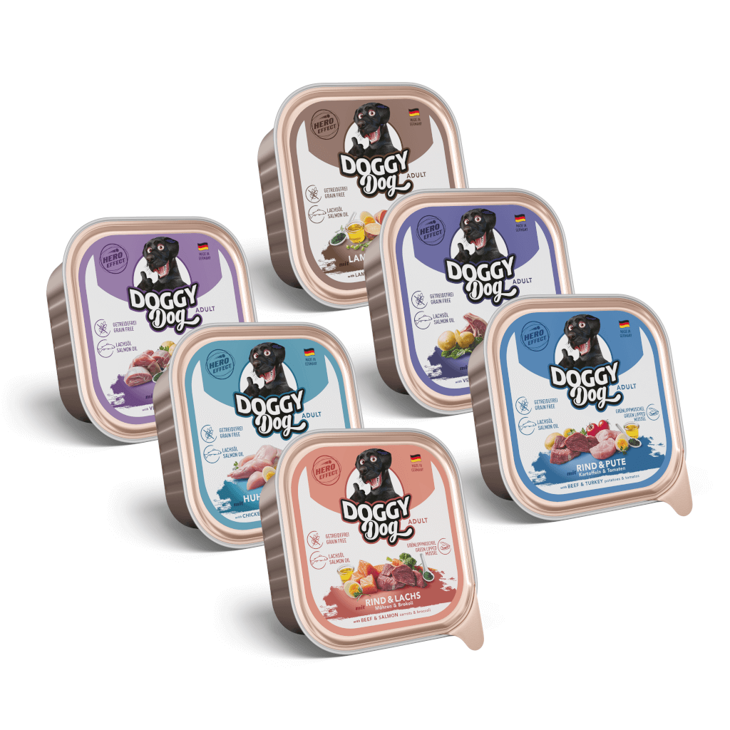 DOGGY Dog - Nassfutter Mix 1 - 6 x 150 g - Hauptbild