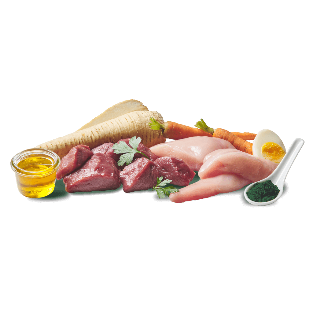 DOGGY Dog - Nassfutter Wild & Geflügel 800 g - Zutaten