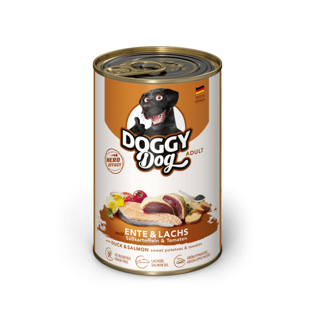 DOGGY Dog - Nassfutter Ente & Lachs 400 g - Hauptbild