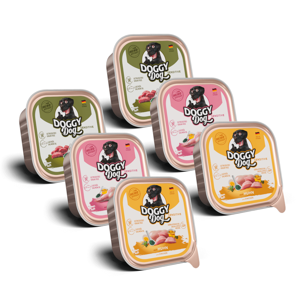 DOGGY Dog - Nassfutter Mix Sensitive - 6 x 150 g - Hauptbild