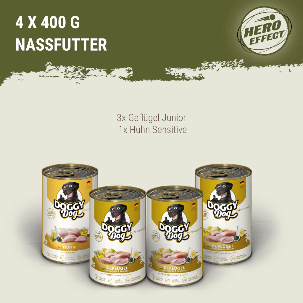 DOGGY Probierbox für Welpen - MP 3