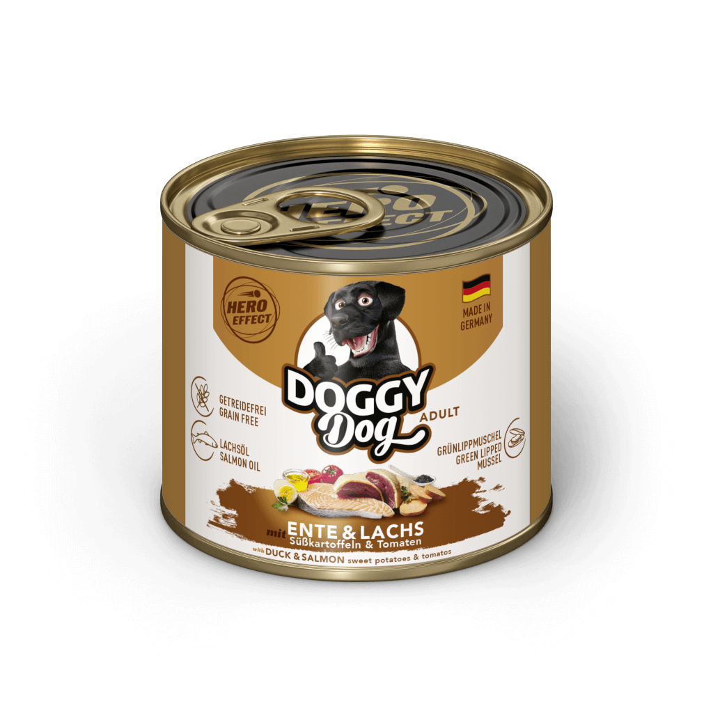DOGGY Dog - Nassfutter Ente & Lachs 200 g - Hauptbild