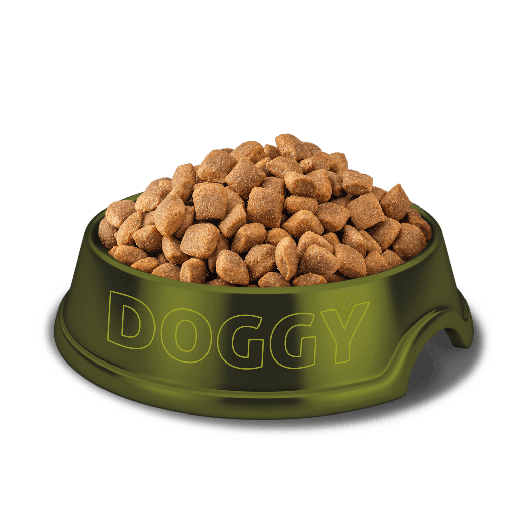 DOGGY Dog - Trockenfutter Lamm Sensitive 10 kg - Produkt in Schale/Napf