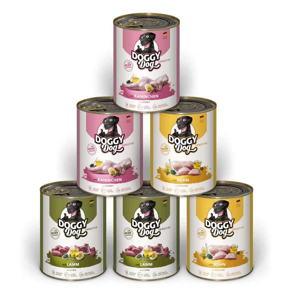 DOGGY Dog - Nassfutter Mix Sensitive - 6 x 800 g - Hauptbild