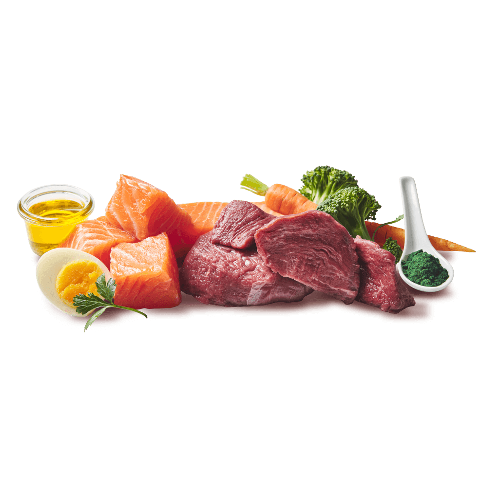 DOGGY Dog - Nassfutter Rind & Lachs 800 g - Zutaten