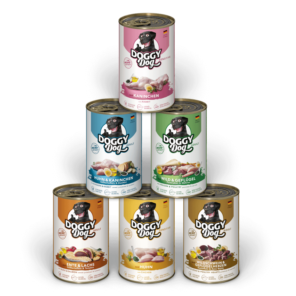 DOGGY Dog - Nassfutter Mix 2 - 6 x 400 g DOGGY Dog - Nassfutter Mix 2 - 6 x 400 g - Hauptbild