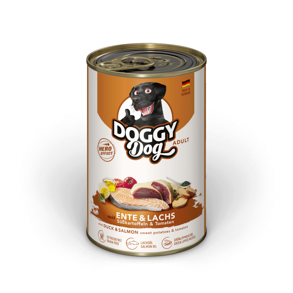 DOGGY Dog - Nassfutter Ente & Lachs 400 g - Hauptbild
